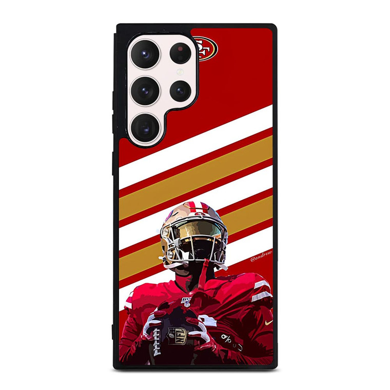 San Francisco 49ers STRIPS NFL Samsung Galaxy S23 Ultra Case