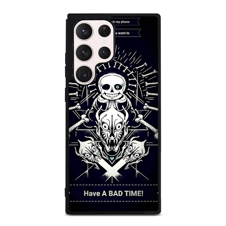 SANS UNDERTALE BAD TIME CARTOON Samsung Galaxy S23 Ultra Case