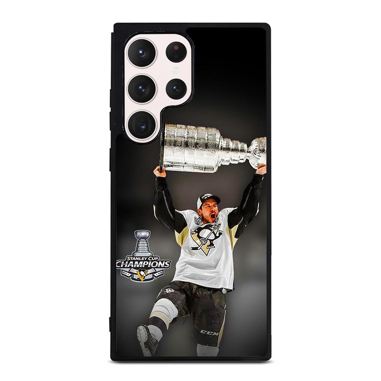 SIDNEY CROSBY PITTSBURGH PENGUINS CHAMPIONS Samsung Galaxy S23 Ultra Case