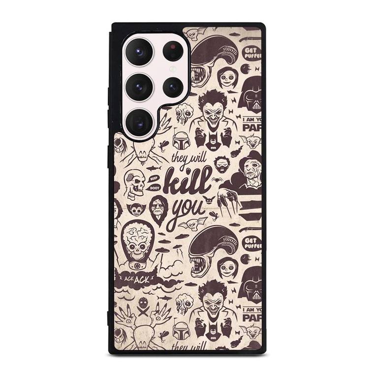 SLASHER PATTERN Samsung Galaxy S23 Ultra Case