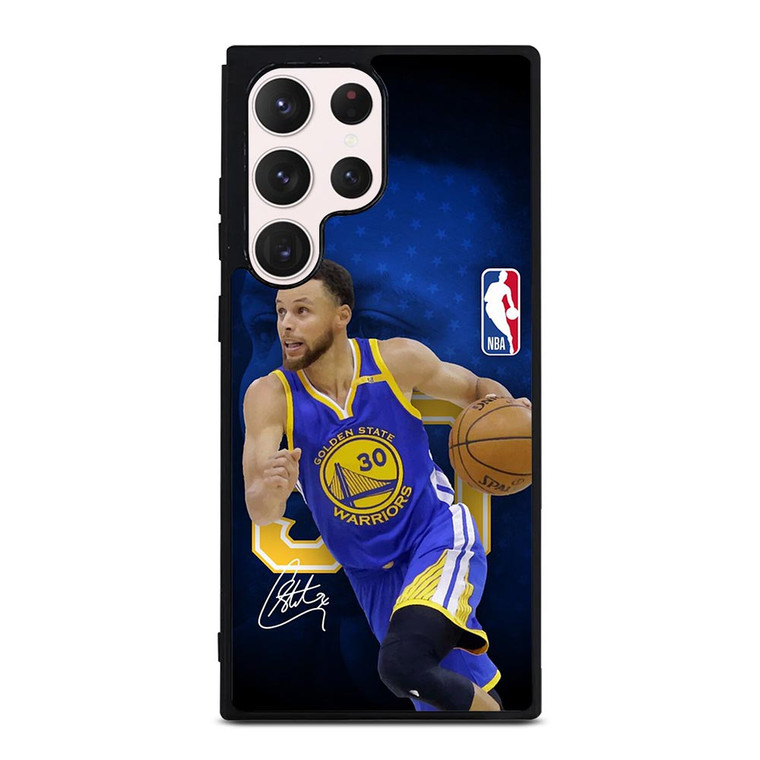 STEPHEN CURRY SIGNATURE GOLDEN STATE WARRIORS  Samsung Galaxy S23 Ultra Case