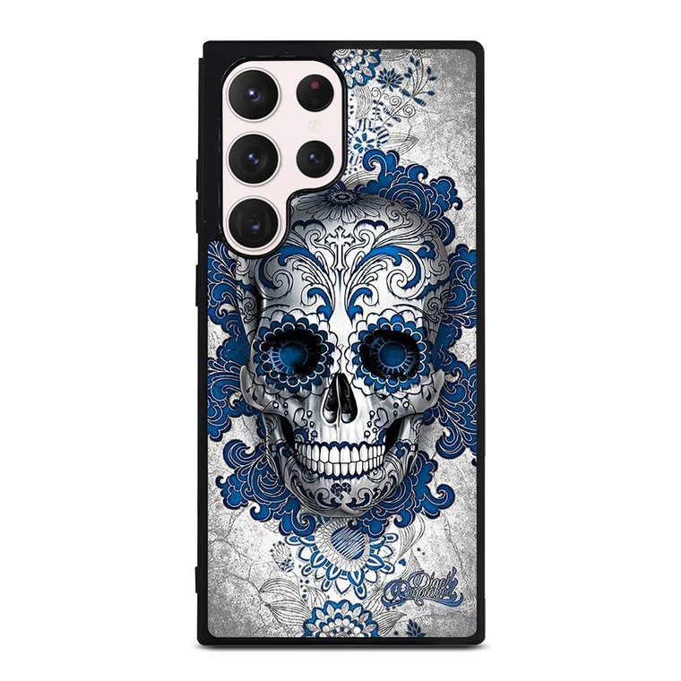 SUGAR SKULL TATTOO Samsung Galaxy S23 Ultra Case