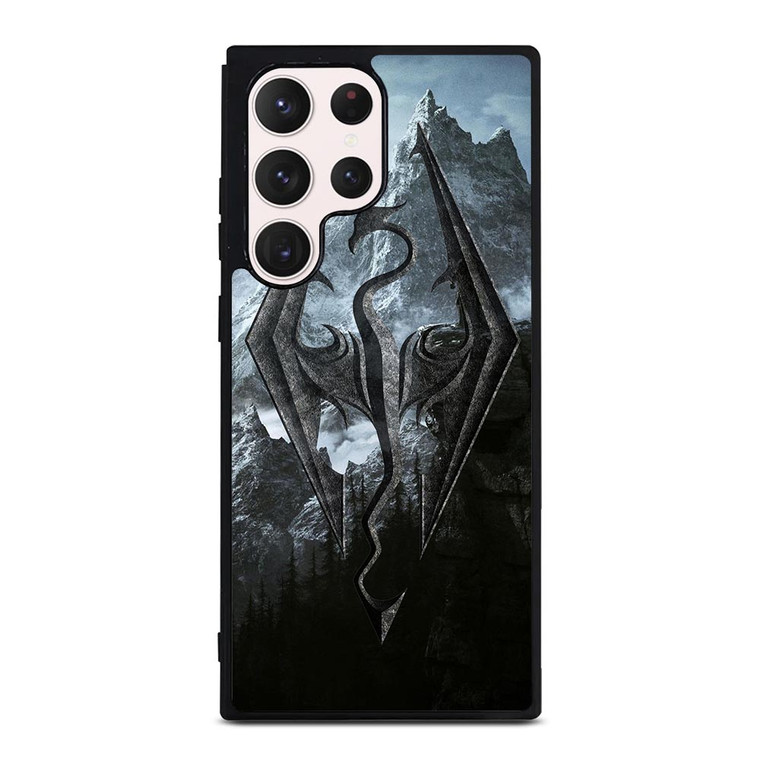THE ELDER SCROLLS V SKYRIM LOGO Samsung Galaxy S23 Ultra Case