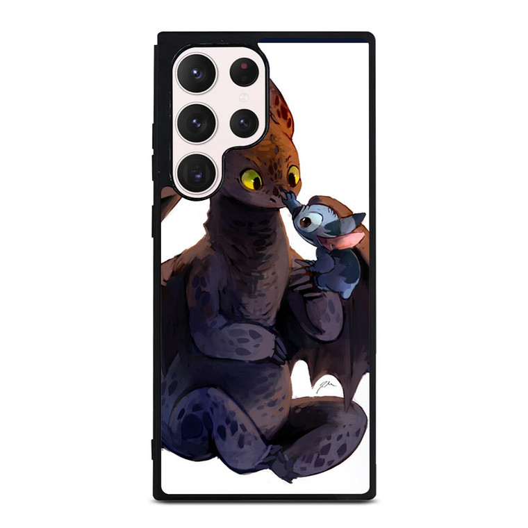 TOOTHLESS AND STITCH CARTOON 2 Samsung Galaxy S23 Ultra Case