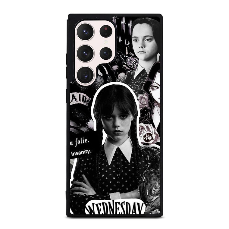 WEDNESDAY ADDAMS MOVIES COLLAGE Samsung Galaxy S23 Ultra Case