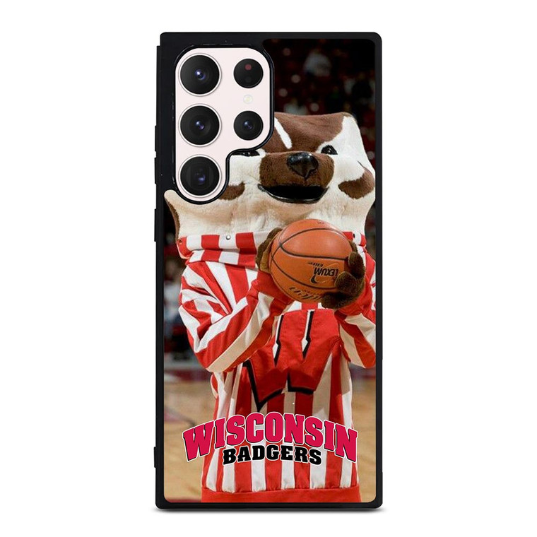 WISCONSIN BADGER MASCOT 2 Samsung Galaxy S23 Ultra Case