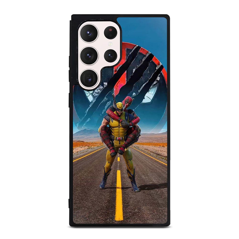 WOLVERINE FEAT DEADPOL MARVEL Samsung Galaxy S23 Ultra Case