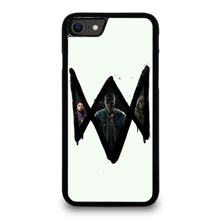 WATCH DOGS 2 LOGO ART iPhone SE 2020 Case