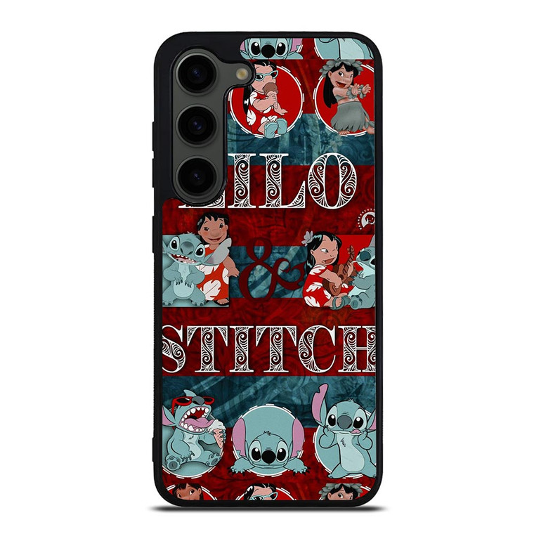LILO AND STITCH ART COLLAGE Samsung Galaxy S23 Plus Case