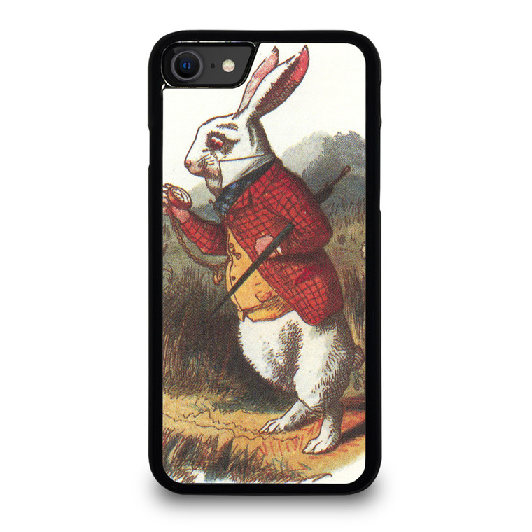 WHITE RABBIT ALICE IN WONDERLAND Disney iPhone SE 2020 Case