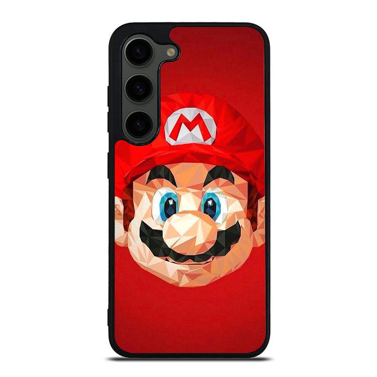 MARIO BROS CLIPART HEAD Samsung Galaxy S23 Plus Case