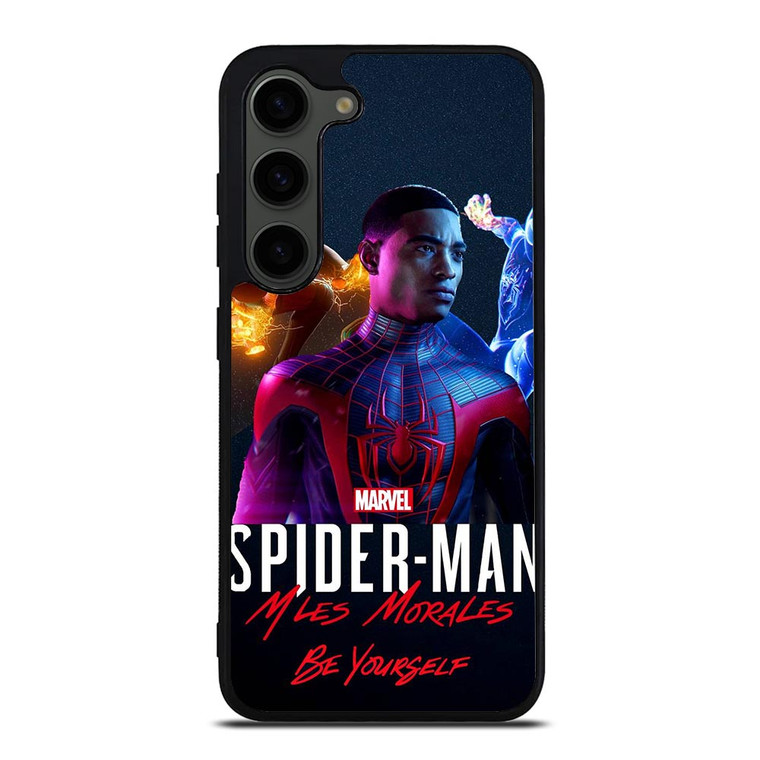 MARVEL SPIDERMAN MILES MORALES POSTER Samsung Galaxy S23 Plus Case