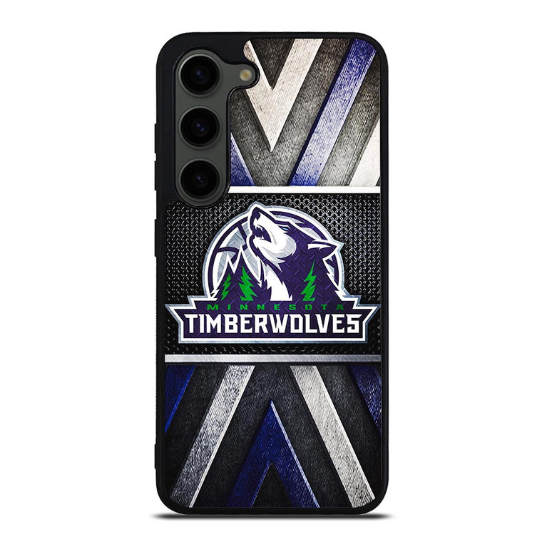 MINNESOTA TIMBERWOLVES METAL SYMBOL Samsung Galaxy S23 Plus Case