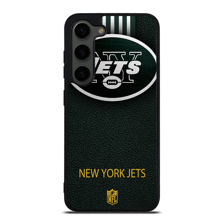 NEW YORK JETS LEATHER LOGO Samsung Galaxy S23 Plus Case