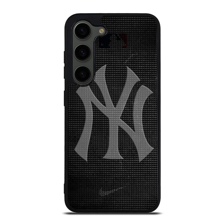 NEW YORK YANKEES METAL TEXTURE Samsung Galaxy S23 Plus Case NEW YORK YANKEES METAL TEXTURE Samsung Galaxy S23 Plus Case