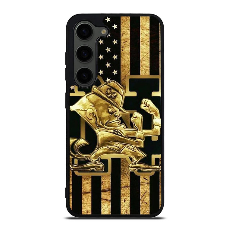 NOTRE DAME FOOTBALL USA FLAG Samsung Galaxy S23 Plus Case