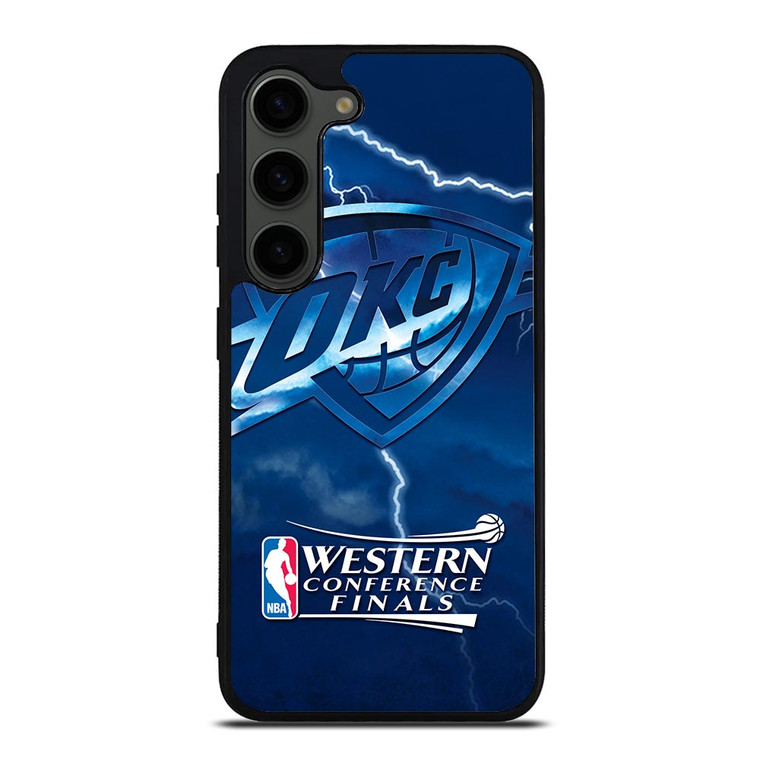 OKLAHOMA CITY THUNDER BASKETBALL Samsung Galaxy S23 Plus Case OKLAHOMA CITY THUNDER BASKETBALL Samsung Galaxy S23 Plus Case