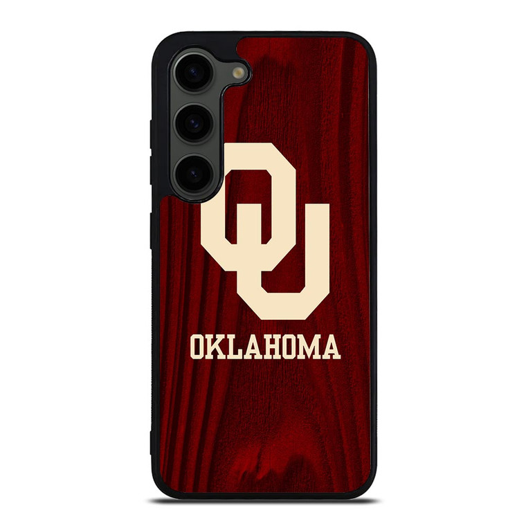 OKLAHOMA SOONERS WOODEN LOGO Samsung Galaxy S23 Plus Case