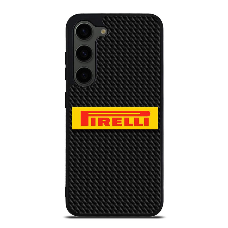 PIRELLI TIRE LOGO CARBOON Samsung Galaxy S23 Plus Case
