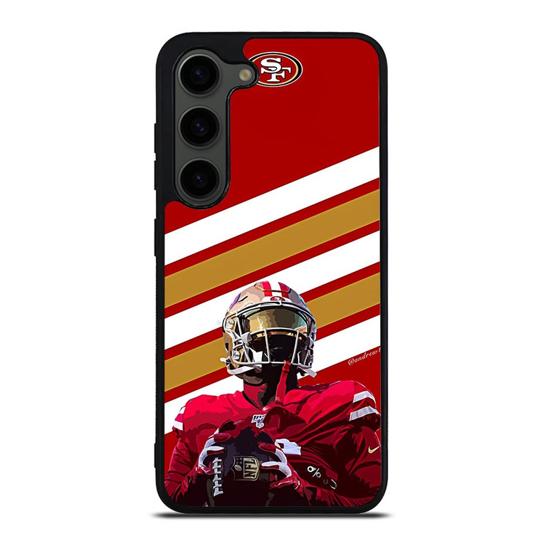 San Francisco 49ers STRIPS NFL Samsung Galaxy S23 Plus Case