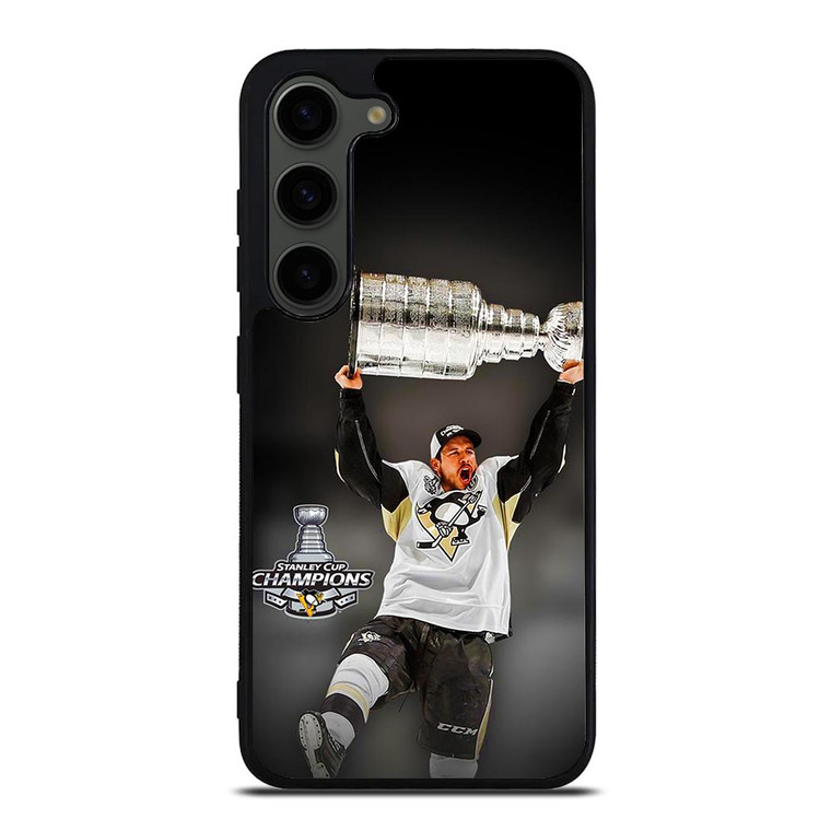 SIDNEY CROSBY PITTSBURGH PENGUINS CHAMPIONS Samsung Galaxy S23 Plus Case
