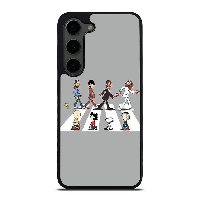 SNOOPY CHARLIE BROWN CROSS Samsung Galaxy S23 Plus Case