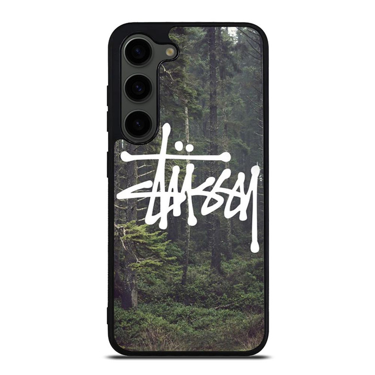 STUSSY SPOOKY FOREST LOGO Samsung Galaxy S23 Plus Case