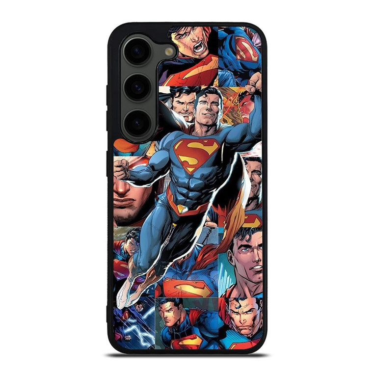 SUPERMAN COLLAGE SUPERHERO Samsung Galaxy S23 Plus Case