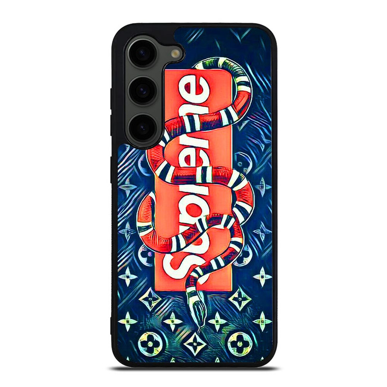 SUPREME AND SNAKE Samsung Galaxy S23 Plus Case