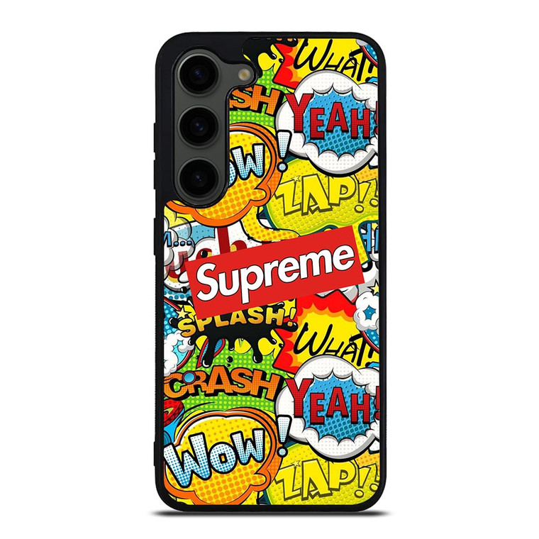 SUPREME CARTOON HALFTONE Samsung Galaxy S23 Plus Case