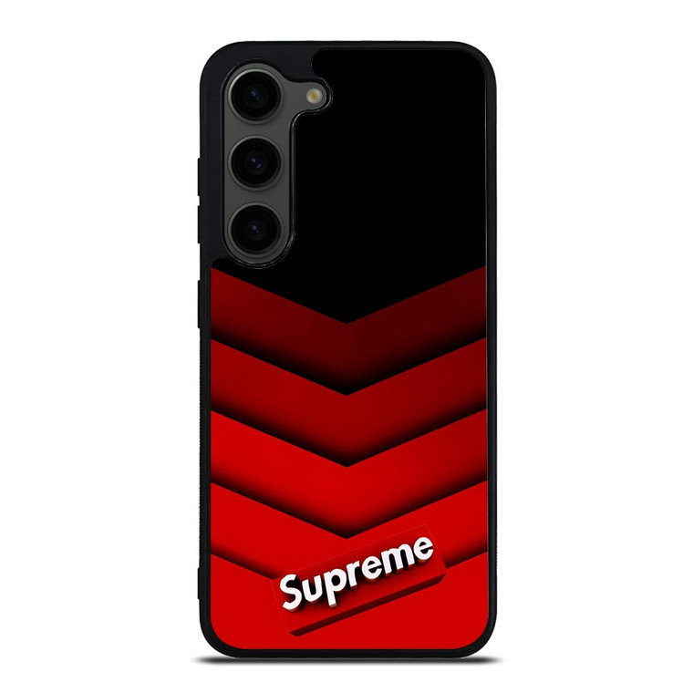 SUPREME RED PATTERN Samsung Galaxy S23 Plus Case SUPREME RED PATTERN Samsung Galaxy S23 Plus Case