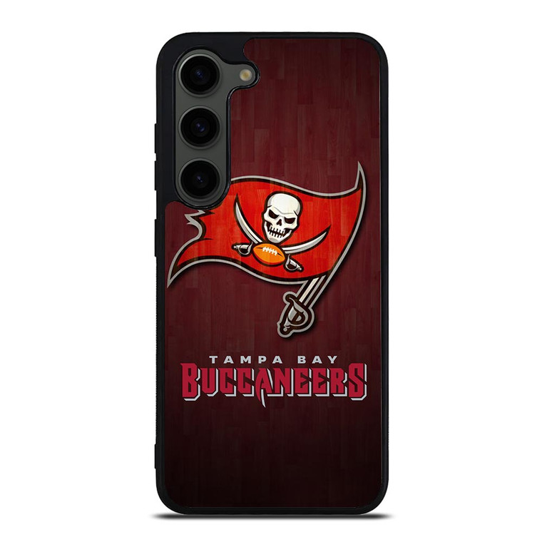 TAMPA BAY BUCCANEERS WOODEN LOGO Samsung Galaxy S23 Plus Case