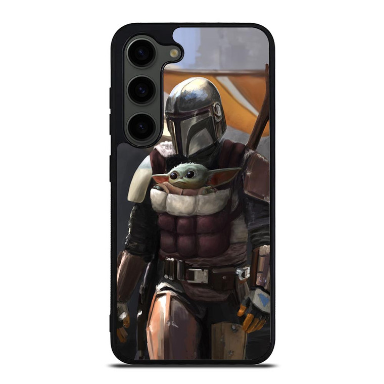 THE MANDALORIAN AND BABY YODA Samsung Galaxy S23 Plus Case