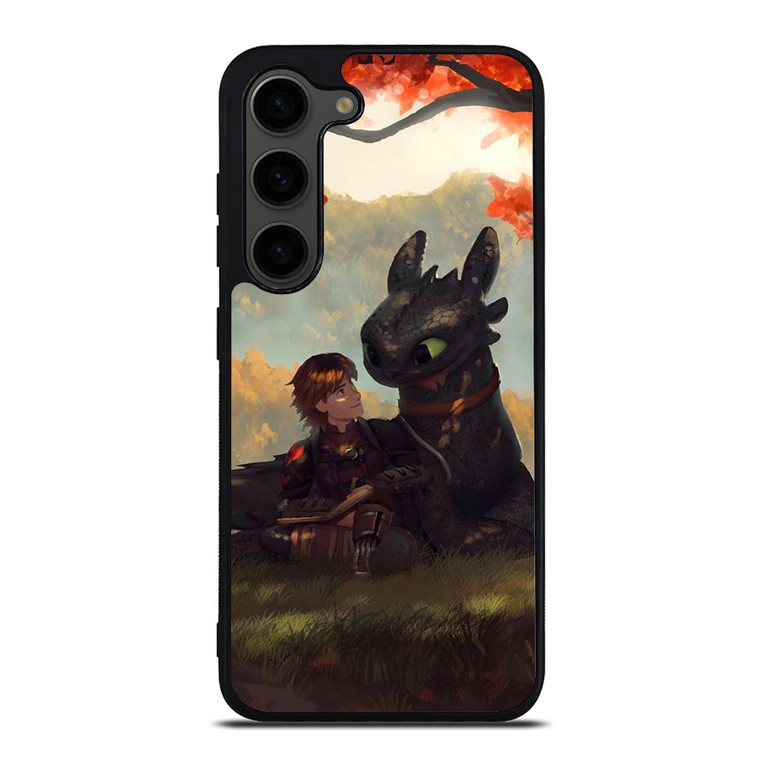 TOOTHLESS AND HICCUP ART Samsung Galaxy S23 Plus Case TOOTHLESS AND HICCUP ART Samsung Galaxy S23 Plus Case