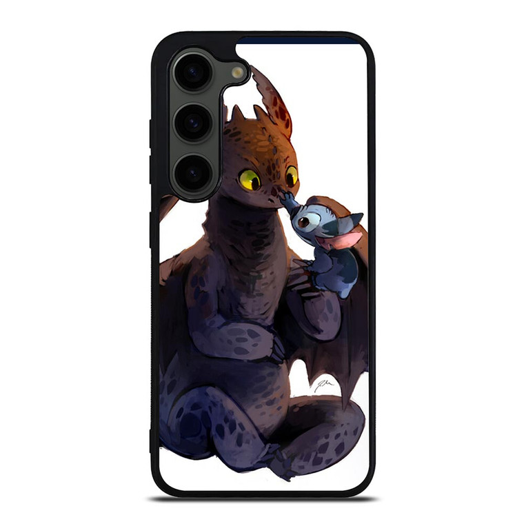 TOOTHLESS AND STITCH CARTOON 2 Samsung Galaxy S23 Plus Case