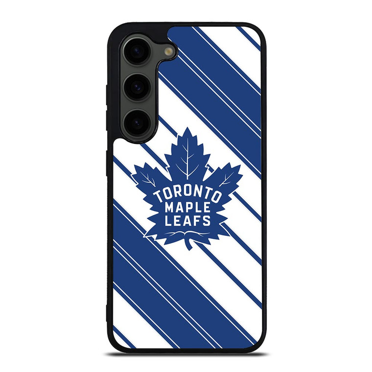 TORONTO MAPLE LEAFS DIAGONAL STRIPE Samsung Galaxy S23 Plus Case TORONTO MAPLE LEAFS DIAGONAL STRIPE Samsung Galaxy S23 Plus Case