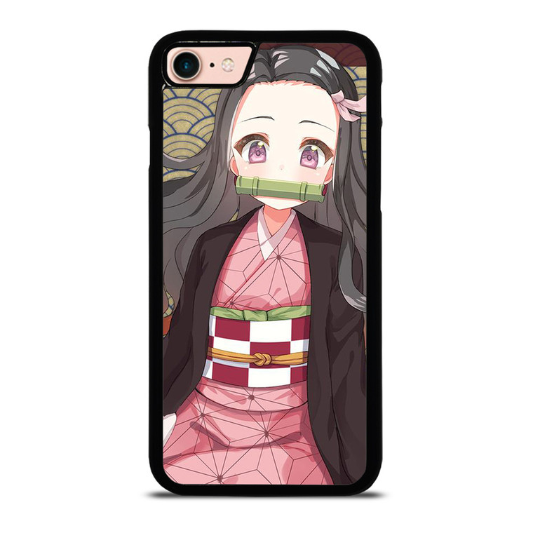 ANIME DEMON SLAYER KIMETSU NO YAIBA CUTE GIRL iPhone 8 Case
