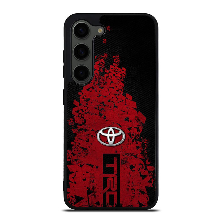 TOYOTA TRD RED CARBON LOGO Samsung Galaxy S23 Plus Case