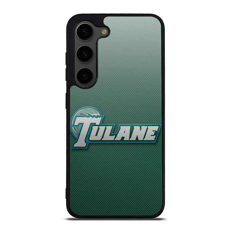 TULANE UNIVERSITY LOGO CARBON Samsung Galaxy S23 Plus Case