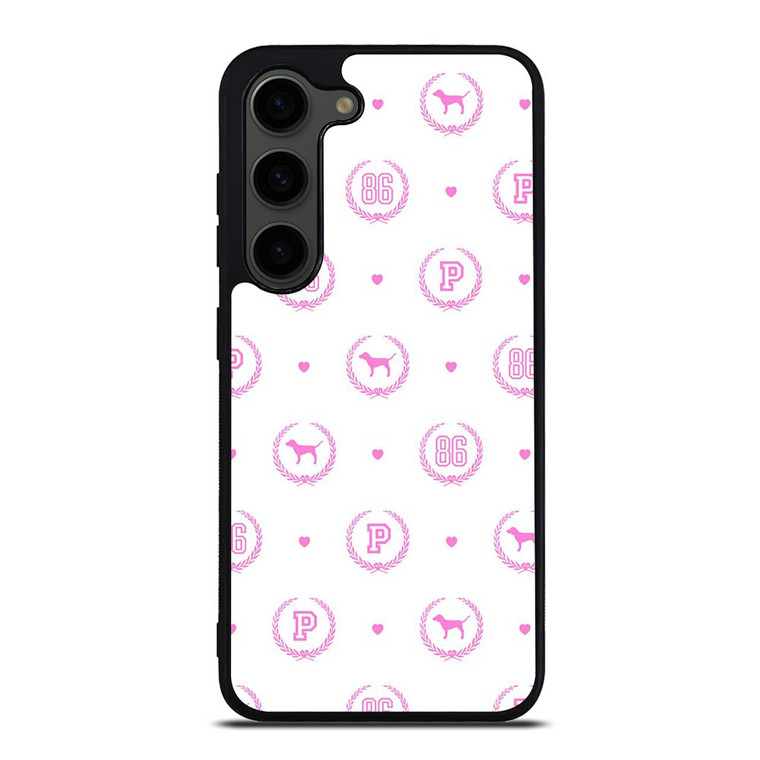 VICTORIA'S SECRET PINK LOVE DOG 86 Samsung Galaxy S23 Plus Case VICTORIA'S SECRET PINK LOVE DOG 86 Samsung Galaxy S23 Plus Case