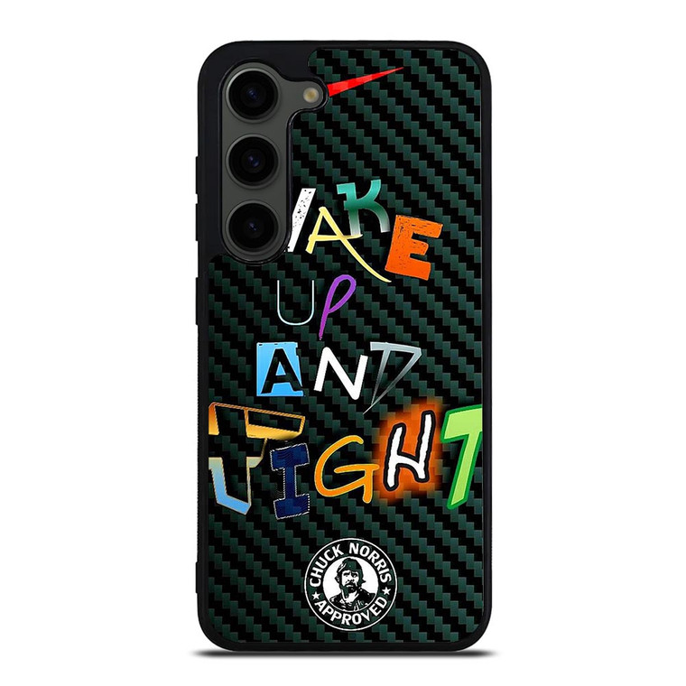 WAKE UP AND TIGHT NIKE Samsung Galaxy S23 Plus Case WAKE UP AND TIGHT NIKE Samsung Galaxy S23 Plus Case