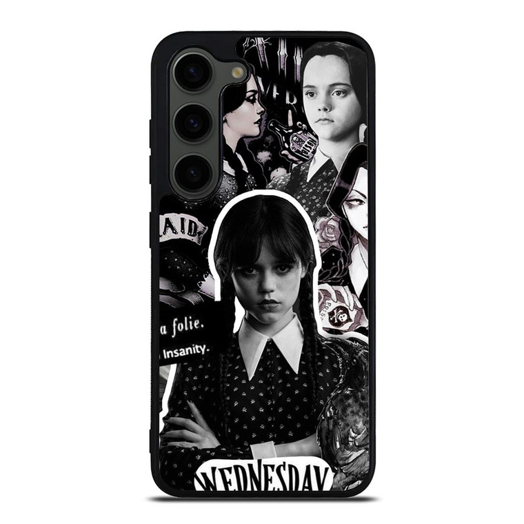 WEDNESDAY ADDAMS MOVIES COLLAGE Samsung Galaxy S23 Plus Case WEDNESDAY ADDAMS MOVIES COLLAGE Samsung Galaxy S23 Plus Case