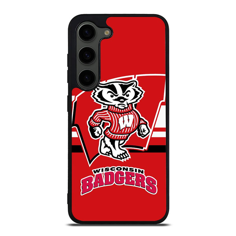 WISCONSIN BADGER SYMBOL Samsung Galaxy S23 Plus Case