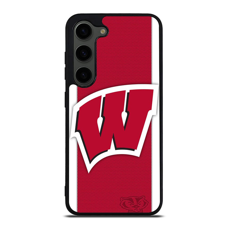 WISCONSIN BADGERS LOGO Samsung Galaxy S23 Plus Case