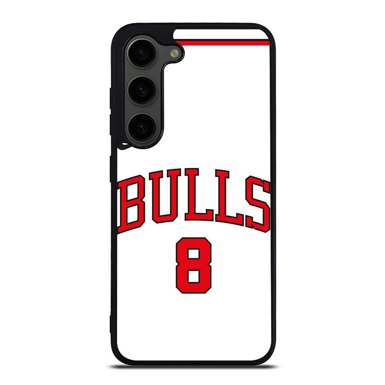 ZACH LAVINE CHICAGO BULLS WHITE Samsung Galaxy S23 Plus Case ZACH LAVINE CHICAGO BULLS WHITE Samsung Galaxy S23 Plus Case