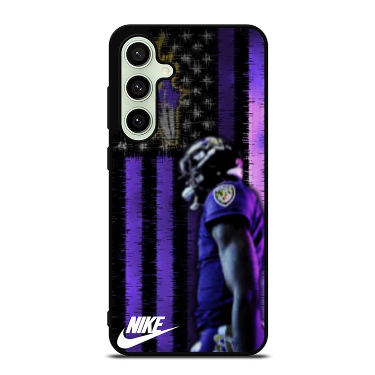 LAMAR JACKSON BALTIMORE RAVENS NFL Samsung Galaxy S24 FE Case