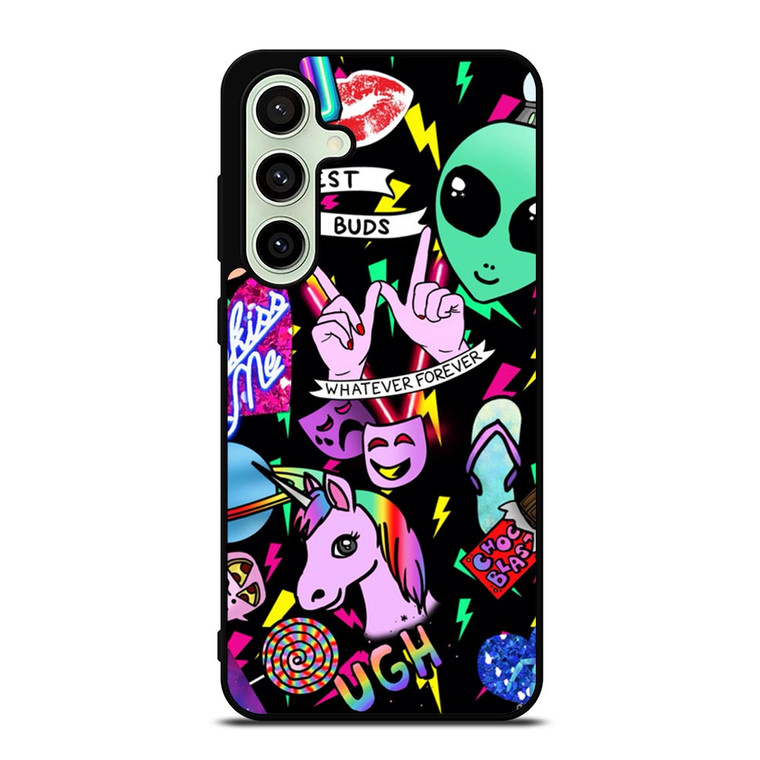 LISA FRANK COLLAGE Samsung Galaxy S24 FE Case