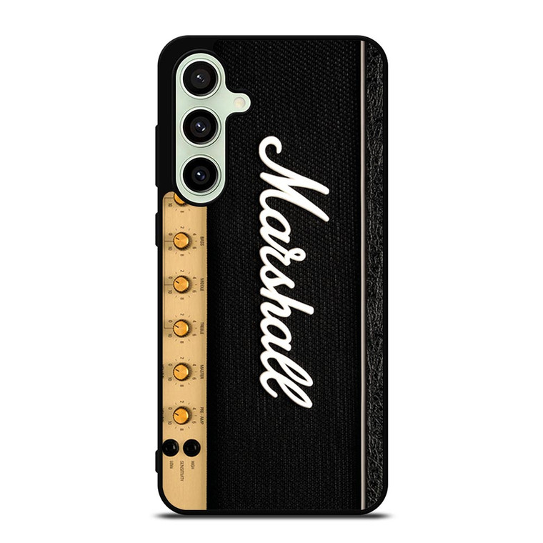 MARSHALL SPEAKER GOLD WOOD Samsung Galaxy S24 FE Case