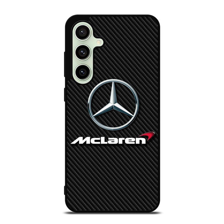 MERCEDES MCLAREN CARBON LOGO Samsung Galaxy S24 FE Case