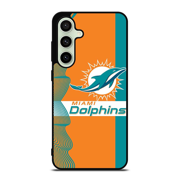 MIAMI DOLPHINS WALPPAPER NFL Samsung Galaxy S24 FE Case